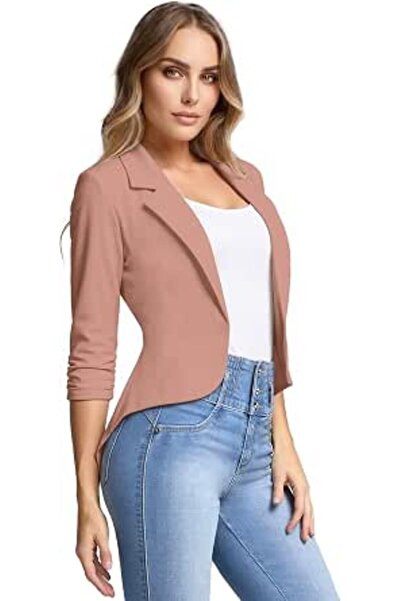 Hybrid & Company womens Classic Classic | Classic peplum silhouette, double l...