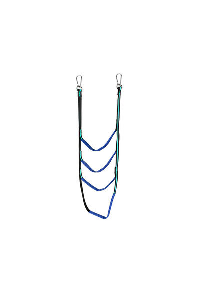 Choice Blue 4 Step Yacht Boat Side Hanging Ladder Boat Folding Ladder 3/4/5 S...