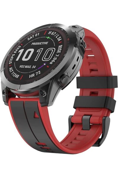 SYOSI Watch Band Waterproof Wristband Strap for Garmin Fenix 7, 22MM Width Si...