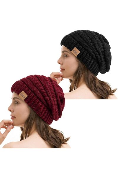 Redess Slouchy Beanie Hat for Men and Women Winter Warm Chunky Soft Oversized...