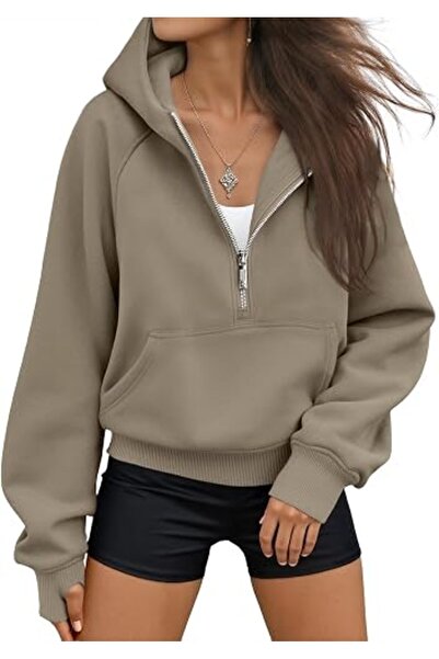 AUTOMET womens Ezau190 Sweatshirt | Fleece lined, soft material, hooded, jack...