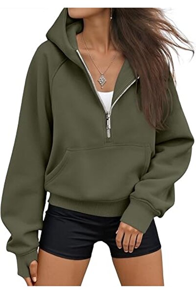 AUTOMET womens Ezau190 Sweatshirt | Fleece lined, soft material, hooded, jack...