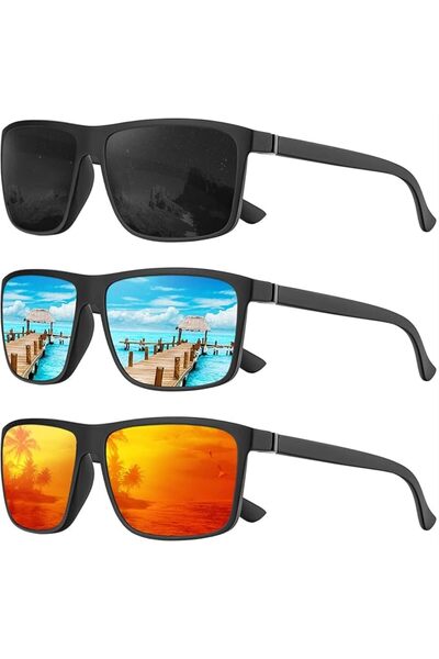 GENERAL KALIYADI Polarized Sunglasses for Men and Women, Mens Sun Glasses wit...