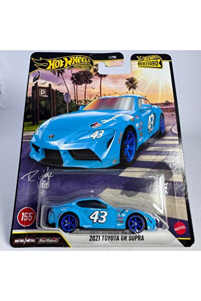 HOT WHEELS Premium Boulevard 2021 Toyota GR Supra Model Araba GJT68