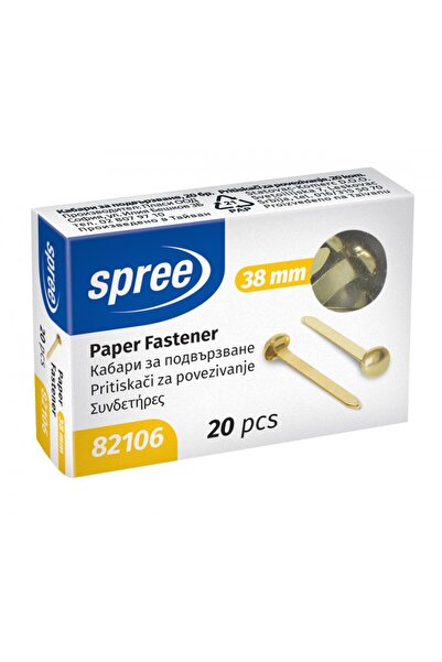 MC Micostore Milton Spree document pushpin metal clip 38 mm