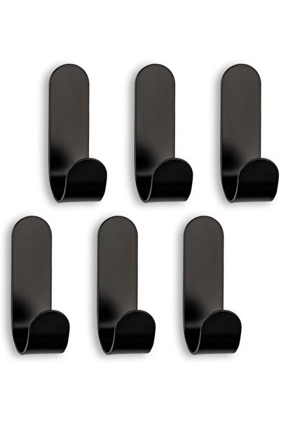 Morvena Picks Set de cârlige autoadezive pentru prosoape (pachet de 6) - Cârl...