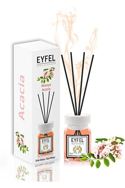 Generic Acacia Reed Diffuser 120ml | Floral Room Fragrance with 6 Bamboo Stic...