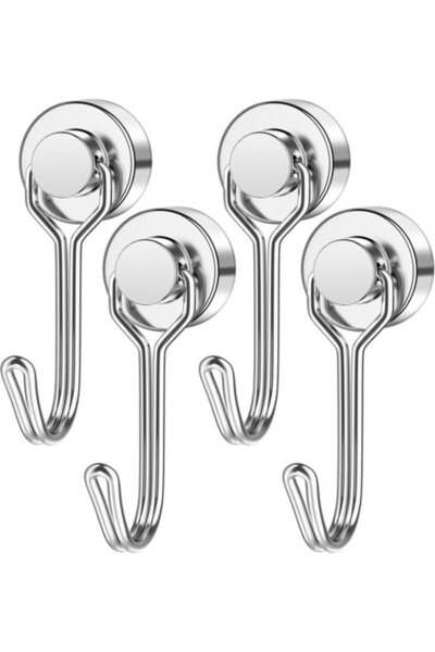 STARSTAR Magnetic Hooks - Stainless Steel Magnetic Brackets, Suitable for Kit...