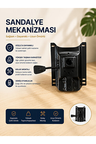 DEVSİT SEKRETER ÇALIŞMA SANDALYESİ MEKANİZMASI