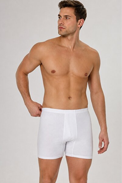 CottonVia 6 Pieces, Argentinian Long Johns, Men's Boxer Briefs, 100% Cotton, ...