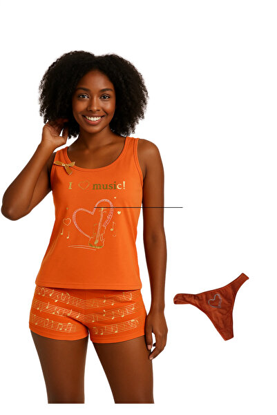 Mariposa Secret Printed Women's Shorts Set 3 Pieces