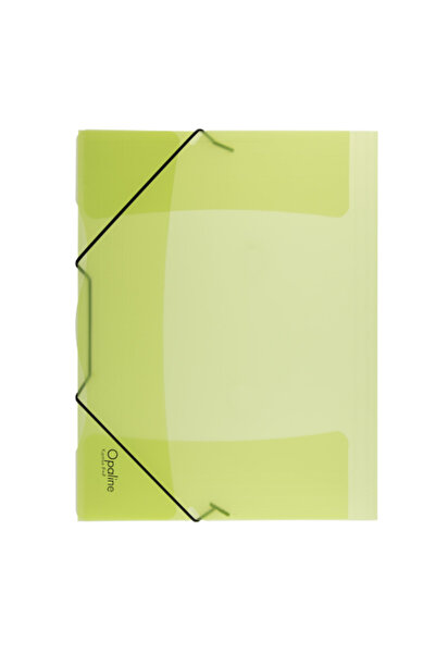 MC Micostore Mapa din plastic cu elastic Opaline PP A4 Verde