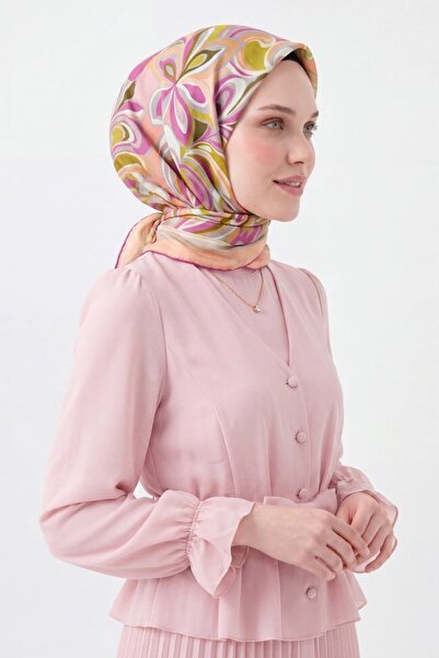 Silk Home Velora Scarf Aura Floral Pink