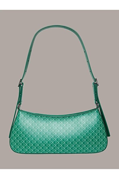 Calvin Klein EMBLEM AOP SMALL SHOULDER BAG