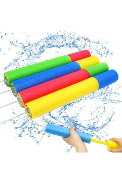GENERIK Generic Foam Water Guns for Kids 4 Pack – EVA Foam Water Blaster Shoo...