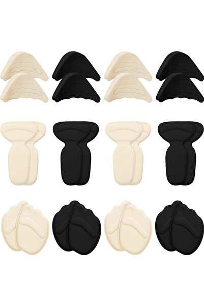 Generic 12 زوج من وسادات الكعب، وسائد مريحة للأحذية ذات الكعب العالي، وسادات ...