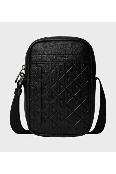 Calvin Klein EMBLEM AOP EMBOSS SLIM REPORTER