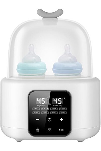NALACAL 9-in-1 Baby Bottle Warmer with LCD Display – Double Bottle Sterilizer...