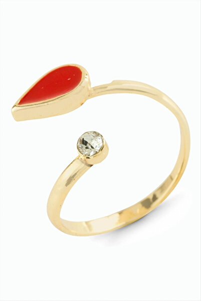 SORA GROUP Drop Stone Enamel Ring