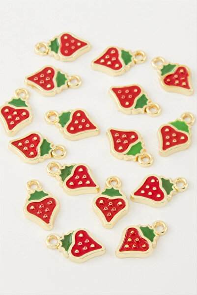 SORA GROUP Strawberry Enamel Pendant Apparatus 1 Piece