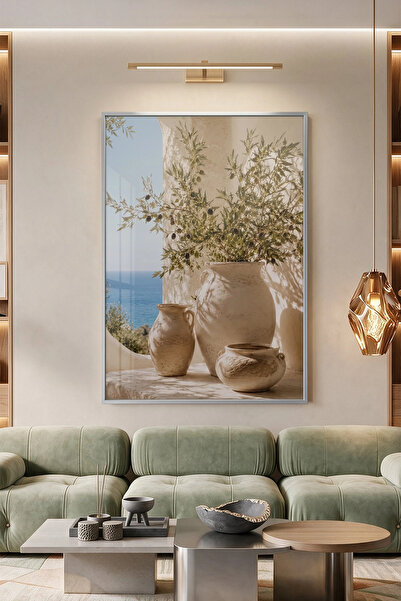 KOLAJTASARIM Masă de dormitor dintr-o singură bucată, cu cadru metalic argint...