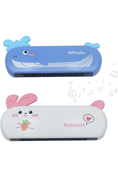 TERRIFI 2 Pieces Mini Harmonica Kids, [C 16 Holes 16 Tunes], Mouth Organ Chil...