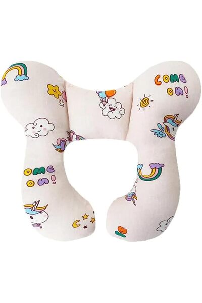jaffiust Baby Neck Pillows, Comfortable Baby Travel Head Neck Support Pillow ...