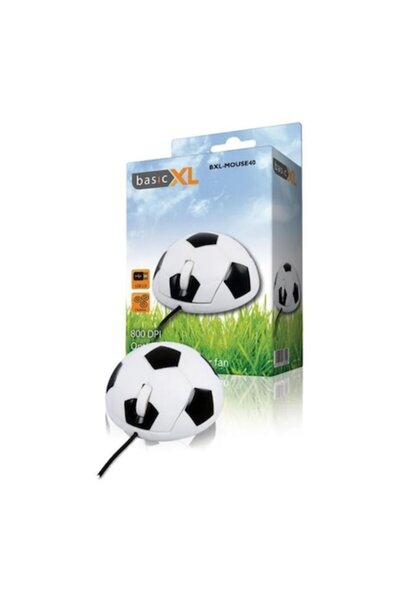 BASIC basicXL Ενσύρματο Οπτικό Ποντίκι, USB 2.0, 3 κουμπιά, 800 DPI, Plug & P...