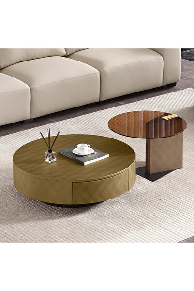 Baytonia Shonada Wood Coffee Table Light Brown - 2 Pieces