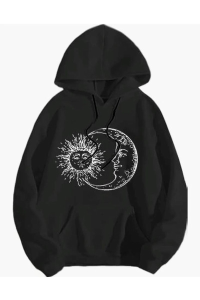 bellanova Unisex Printed Hooded Sweatshirt