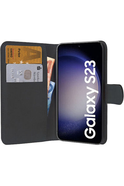 Other Pedea Book Συνθετικό Δέρμα Μαύρο Galaxy S23 FE