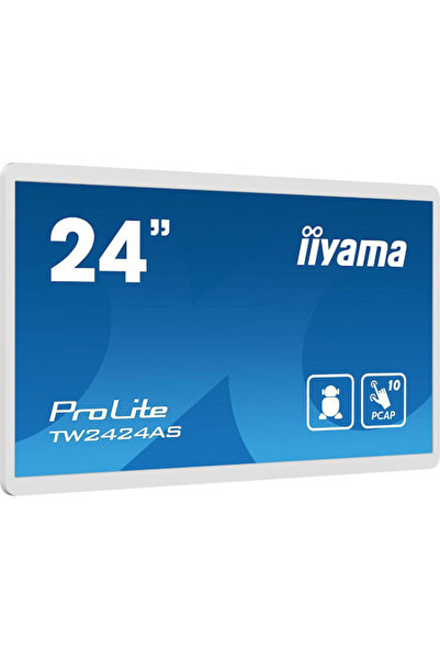 IIYAMA TW2424AS W1 Οθόνη Κοινής Χρήσης LCD IPS Full HD 24 ιντσών Αφής