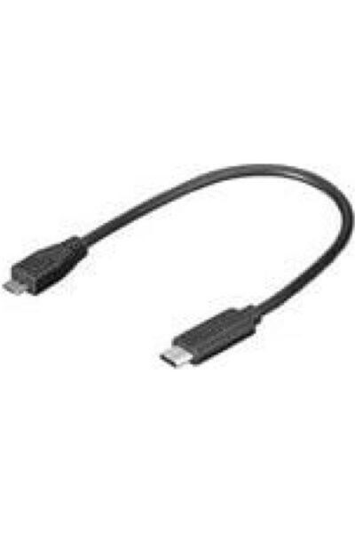 MicroConnect Κανονικό καλώδιο USB σε Type-C 0,2μ (USB3.1CAMB02)
