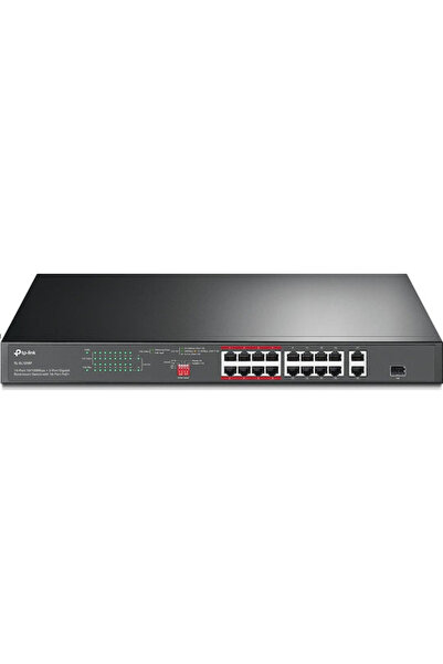TP-LINK TL-SL1218P Μη διαχειριζόμενος διακόπτης PoE L2 με 16 θύρες Ethernet