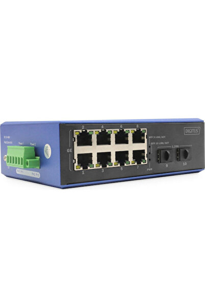 Digitus DN-651150 Μη διαχειριζόμενος διακόπτης L2 με 8 θύρες Ethernet Gigabit...