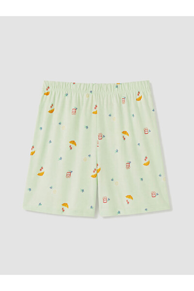 LC Waikiki ملابس نوم نسائية مطرزة من Shining Store، موديلات لامعة، سراويل قصيرة