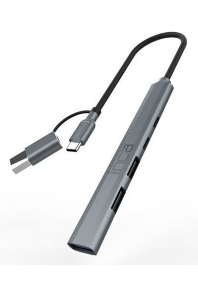 Inca Διανομέας USB 3.0 5 Θυρών με σύνδεση USB-C Κωδικός: IUTP-06TX