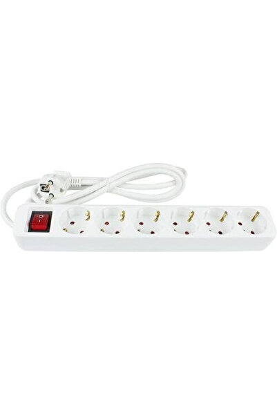 Good Connections Πολύπριζο 6 θέσεων με καλώδιο 1.5μ Κωδικός: PS016-W015