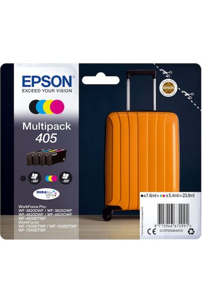 EPSON Γνήσιο Μελάνι Εκτυπωτή InkJet Πολλαπλών Χρωμάτων (C13T05G64020)