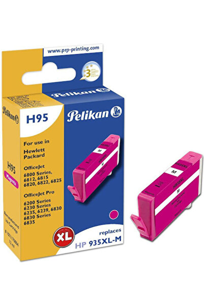 Pelikan Συμβατό μελάνι για εκτυπωτή inkjet HP C2P25AE HP935XL Ματζέντα 1 τεμάχιο