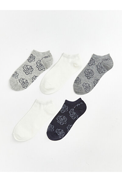 LC Waikiki I Floral Women's Booties Socks 5-Pack from Freezen Store