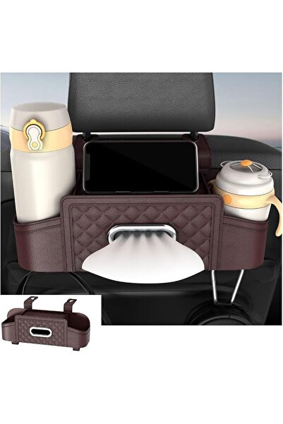 Tazweeq Car Headrest Backseat Organizer, Multifunctional Vehicle Seat Back St...