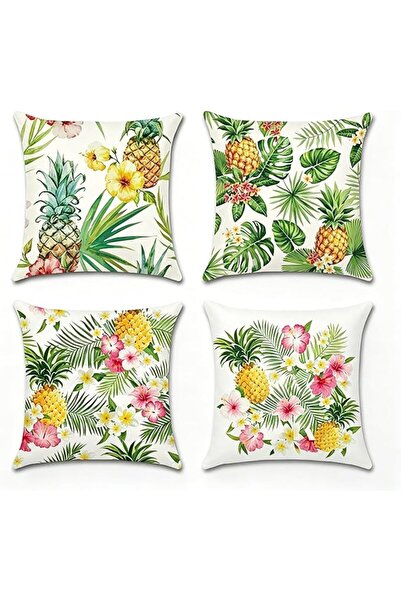 GENERAL Decorative Throw Pillow Covers Pack of 4, Waterproof Cushion Covers, ...