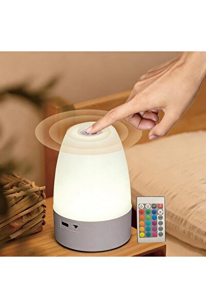 GENERAL Small Touch Lamp Rechargeable,Kids Night Light for Bedroom Wireless, ...