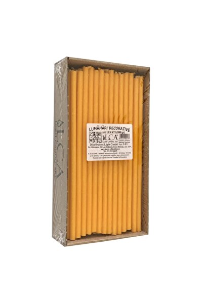 LCA Lumanari Menaj Portocalii, Cilindrice, 1000 g