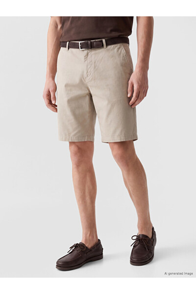 LC Waikiki Quality Parts from Çelebi Store Standart Fit Men's Shorts with Belt
