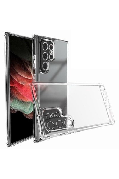bzstore Set husă antișoc pentru Samsung Galaxy S24 ULTRA și folie de confiden...