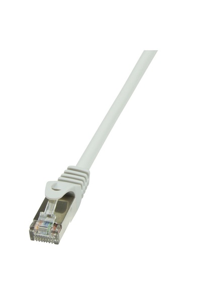 LogiLink Cablu patch FTP Cat6, cupru-aluminiu, 20 m, gri, AWG26, ecranat "CP2...