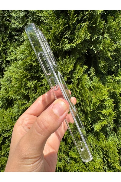 Deppo Trend Oppo Reno 15 Pro Uyumlu Kılıf İnce Sert Sararmaz Magsafe Kamera Korumalı Koruyucu Dayanıklı Transparan Arka Kapak