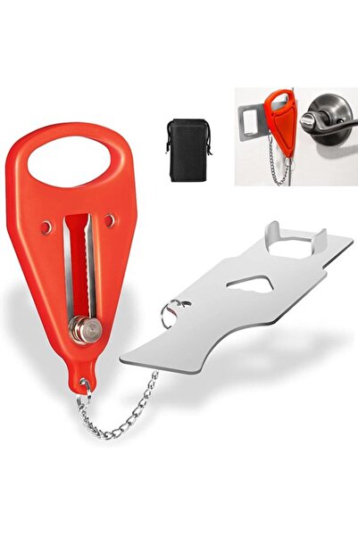 STARSTAR Door chain security heavy-duty portable for home/travel/hotel.